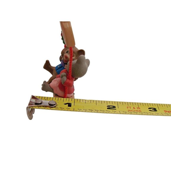 Hallmark Ornament Our Christmas Together 1999 Mice Swinging Keepsake Holiday Vtg - Picture 10 of 10